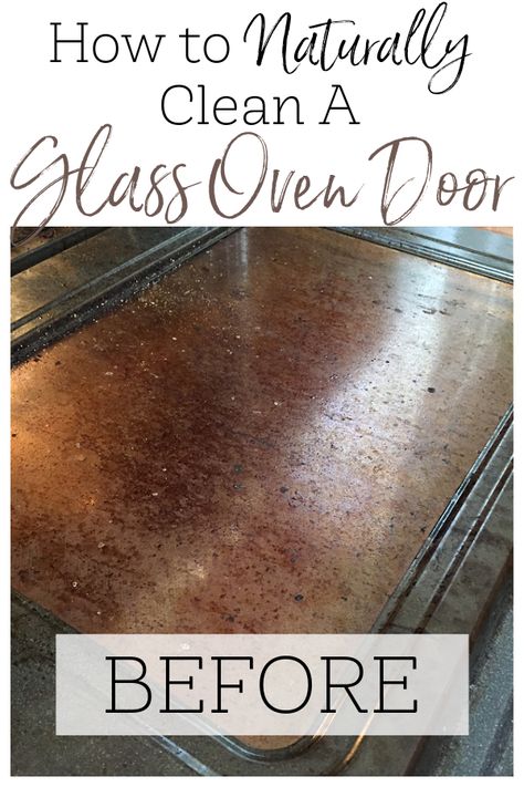 Learn how to clean a glass oven door to remove brown stains and baked on food. This method for cleaning an oven door uses one simple, natural ingredient: baking soda. How To Clean An Old Oven, Diy Oven Cleaner For Self Cleaning Oven, How To Clean Over Glass Door, Clean Oven Glass Door With Aluminum Foil, Cleaning Inside Oven Glass Door, Clean Oven Door Glass Baking Soda, How To Clean The Glass On Oven Door, How To Clean The Inside Glass Of An Oven, How To Clean The Oven Glass Door