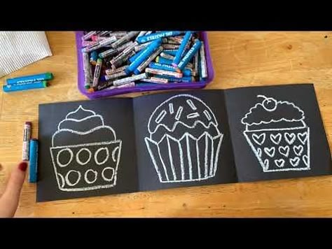 Wayne Thiebaud Cupcakes, Cupcake Art Project, Wayne Thiebaud Art Lesson For Kids, Wayne Thiebaud Art Lesson, Wayne Thiebaud Cakes, Treat Art, Art Classroom Management, Valentine Art Projects, Elementary Art Rooms