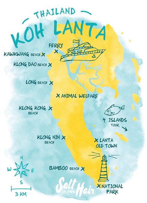 koh lanta map beaches Malaysia Trip, Thailand Krabi, Koh Lanta Thailand, Ko Lanta, Koh Samui Beach, Secret Hideaway, Thailand Adventure, Railay Beach, Thailand Backpacking