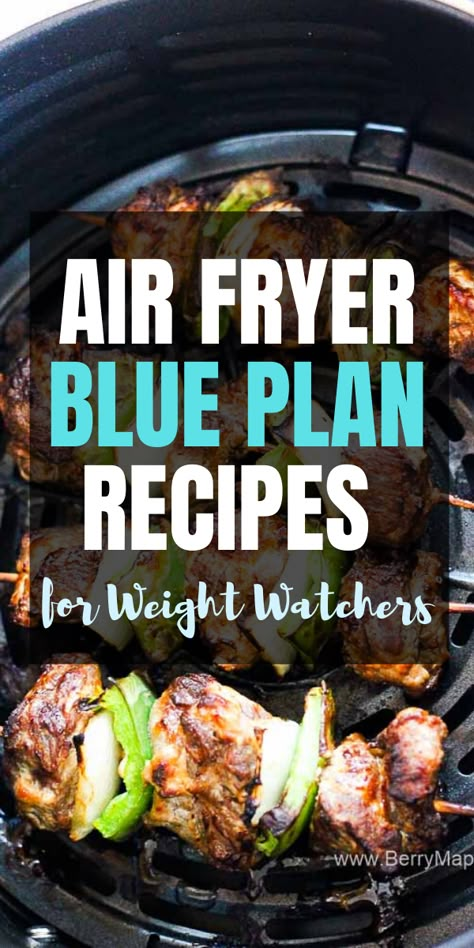 Weight Watcher Blue Plan Recipes, Ww Airfryer Recipes, Blue Ww Recipes, Ninja Foodi Air Fryer Recipes Healthy, We Blue Plan Recipes, Ww Air Fryer Recipes With Points, Air Fryer Weight Watchers Recipes, Ww Blue Plan Recipes Dinner, Ww Blue Plan Recipes