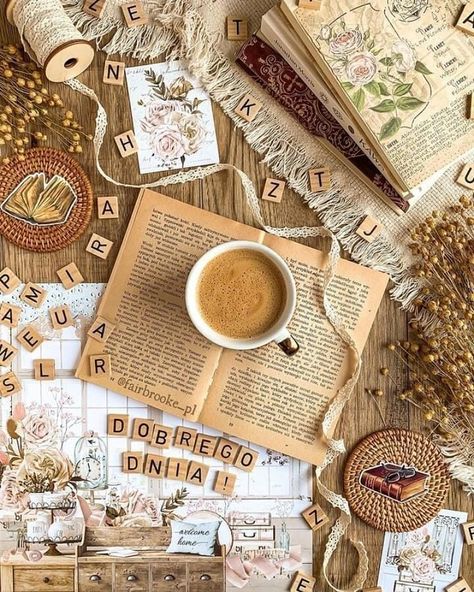 Creative__Cups Feature Page on Instagram: “. ☕️☕️ CREATIVE__CUPS presents ☕️☕️ . Creative Artist @fairbrooke_pl . . #creative_fairbrooke_pl . . ⭐️⭐️⭐️CONGRATULATIONS⭐️⭐️⭐️ .…” Aesthetic Flatlay, Book Flatlay, Beige Color Palette, Flat Lay Photos, Tea And Books, Flatlay Styling, Flat Lay Photography, Vintage Coffee, Vintage Aesthetic