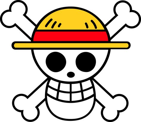 Luffy Flag - One Piece by Sanji-Devastador.deviantart.com on @deviantART One Piece Logo, One Piece Tattoos, Pirate Flag, Jolly Roger, One Piece Luffy, Anime Stickers, Anime Tattoos, Anime One, Monkey D Luffy