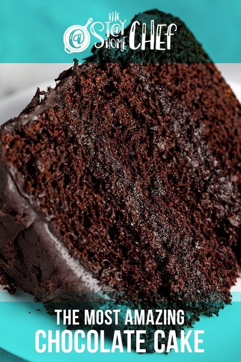 Best Homemade Cake Recipe, Bruce Bogtrotter, The Most Amazing Chocolate Cake, Most Amazing Chocolate Cake, Matilda Cake, Dark Chocolate Cake Recipes, Buttermilk Chocolate Cake, Amazing Chocolate Cake, Cake Treats