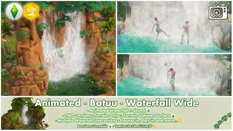 Sims 4 Animated Objects, Sims 4 Shipwreck Cc, Sims 4 Underwater Cc, Sims 4 Museum Build, Medieval Apocalypse, The Sims 4 Custom Content, Waterfall Sounds, Sims 4 Game Mods, Sims Ideas