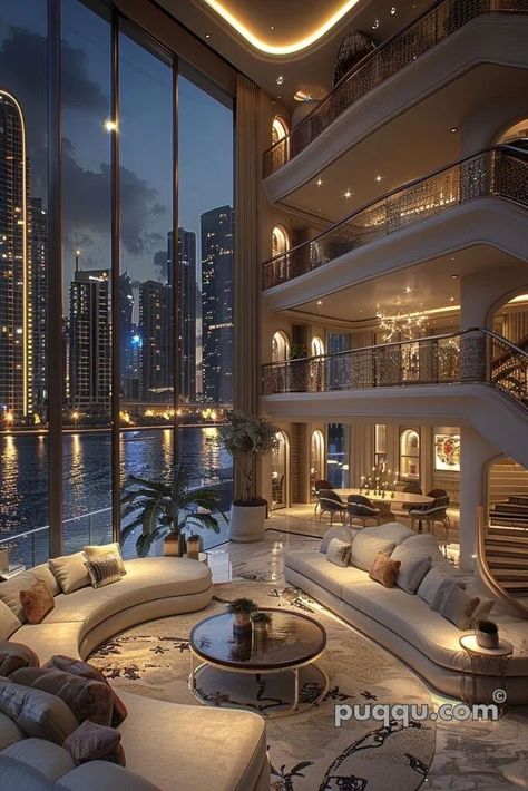 Living Room For Mansion, Wealthy Interior Design, Mansions Luxury Inside, Luxury Mansions Interior Living Rooms, Luxury Houses Mansions Interiors, Cozy Home Interior, Penthouse Aesthetic, Luxury Apartment Decor, Asexual Humor