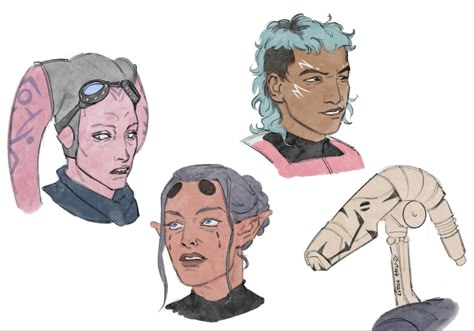 Star Wars Oc Twilek, Clone Humor, Swtor Characters, D&d Star Wars, Jedi Academy, Star Wars Species, Twi Lek, Drawing Stars, Star Wars Concept Art