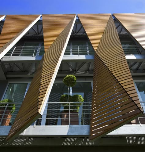 Tectonic Architecture, Architecture Cool, Wood Architecture, Sales Office, Apartment Architecture, Design Exterior, Building Facade, Architecture Office, Architecture Exterior