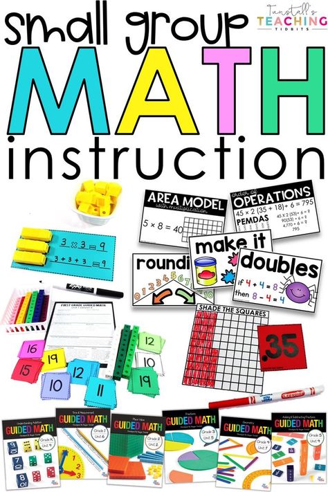 Plain and simple, teacher-led small group math instruction is when students take a new skill and directly apply it in close proximity to the teacher. Math Guided Groups, 3rd Grade Math Centers Small Groups, Math Small Groups Second Grade, Math Small Group Organization Center Rotations, Small Group Math Instruction, Small Group Math, Monthly Activities, Math Coach, Math Blocks