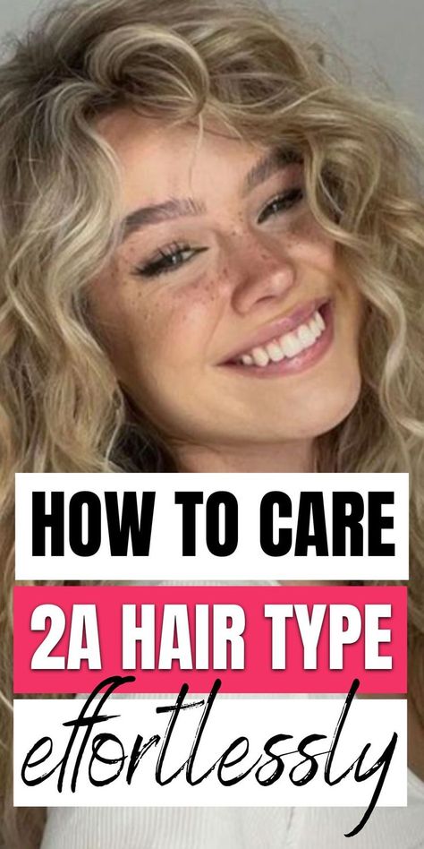 Type 2a Hair, 2a Hair, Hairstyles For Wavy Hair, Wavy Hair Tips, Fun Hairstyles, Wavy Hair Care, Wavy Hairstyle, Curly Girl Method, Coarse Hair