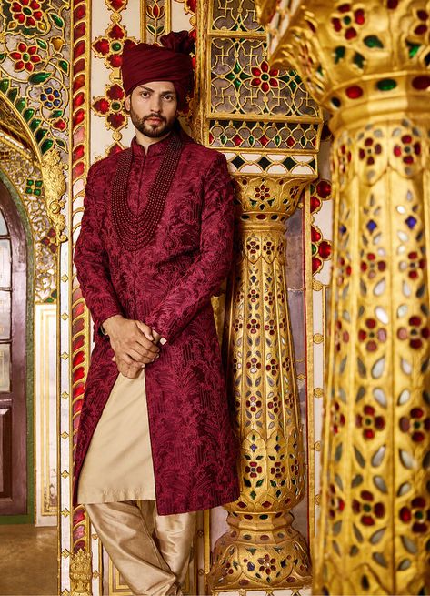 Top 100+ Wedding Dresses for Men | ShaadiSaga Sherwani For Men Wedding, Wedding Kurta For Men, Dresses For Men, Groom Dress Men, Wedding Outfits For Groom, Wedding Dresses Men Indian, Sherwani Groom, Sherwani For Men, Indian Men Fashion