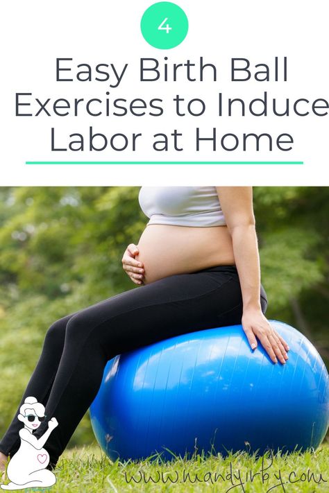 4 EASY BIRTHING BALL EXERCISES TO INDUCE LABOR AT HOME ROANOKE VIRGINIA // Roanoke families can learn how to start labor naturally in their own home with a big birth ball and these 4 easy exercises. Induce Labor With Exercise Ball, Inducing Labor With Exercise Ball, Labor Ball To Induce Labor, Birthing Ball To Induce Labor, Peanut Ball Labor Positions, Ball Exercises To Induce Labor, Birth Ball Exercises, Labor Ball, Labor Inducing Exercises