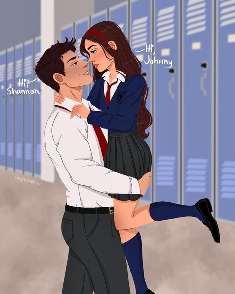 johnny & shannon fanart by heartofrapture | binding 13 Johnny Kavanagh, Keeping 13, Books Fanart, Binding 13, Chloe Walsh, Fantasy Couples, Sports Romance, Book People, Romantic Books