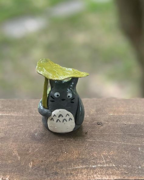 Totoro. By Sarah Totoro Pottery, Art Inspiration, Art