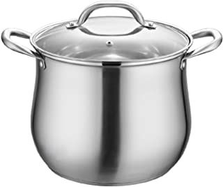 Amazon.com : palm restaurant cookware Thick Stew, Egg Cooker, Milk Pot, Steam Cooking, Cookware Set Stainless Steel, Gas Cooker, Stainless Steel Pot, Kitchen Pot, Stainless Steel Cookware