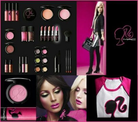 MAC Mac Barbie, Barbie Merchandise, Mac Makeup Foundation, Vanity Inspo, Makeup Tutorial Mac, Mac Makeup Looks, Best Mac Makeup, Mac Products, Body Makeover