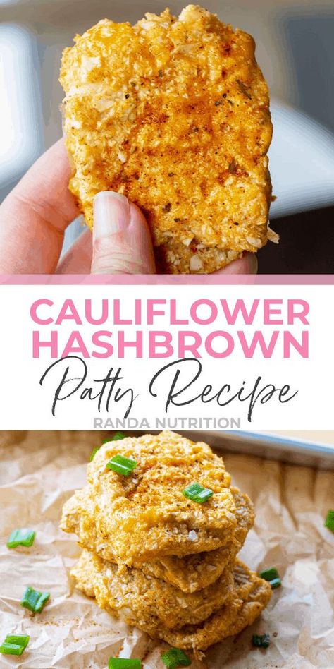 Low Cal Hashbrowns, Califlower Hashbrowns Low Carb, Cauliflower Hash Browns, Einstein Bros Twice Baked Hashbrowns, Cauliflower Hashbrowns Easy, Califlower Recipes Breakfast, Cauliflower Hashbrowns Keto Waffle, Healthy Hashbrown Recipes, Cauliflower Patties Recipes