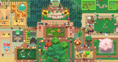 Zoo Games, Different Types Of Animals, Nintendo Eshop, Types Of Animals, Xbox Games, Stardew Valley, Weird And Wonderful, Clash Of Clans, News Games