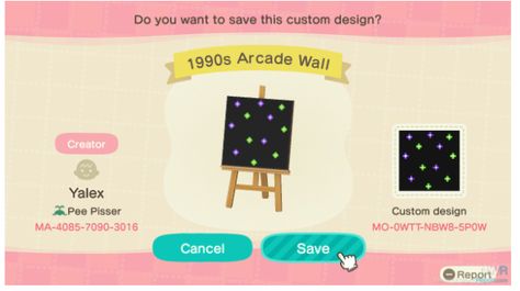 Arcade Animal Crossing, Animal Crossing Sign Code, Signs Animal Crossing, Animal Crossing Signs, Animal Crossing Museum Sign, Animal Crossing, Custom Design, Coding, The Creator