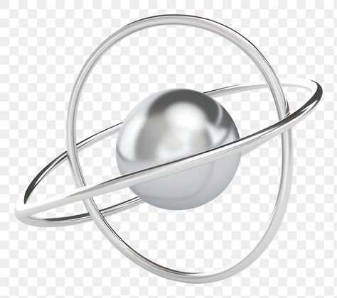 Chrome Aesthetic, Science Atom, Elements Aesthetic, Y2k Png, Y2k Chrome, Sphere Art, Aesthetic Pngs, Icon Y2k, Pngs Transparent