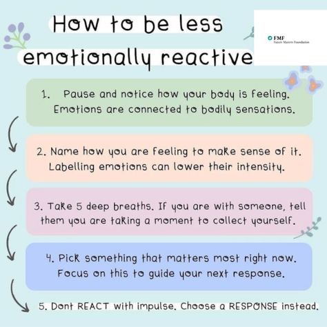 If you still feel out of control & find yourself being emotionally reactive, it may be time to seek help.  A therapist can give you effective strategies on what to do when you feel out of control. With some new tools, practice & guidance, you can get control over your reactivity. Things That Are Out Of Your Control, Be Less Reactive, How To Not Be Reactive, In Control Out Of Control, Controlling Emotions Self Regulation, How To Control My Emotions, Stop Being Reactive, How To Be Less Reactive, How To Control Your Emotions