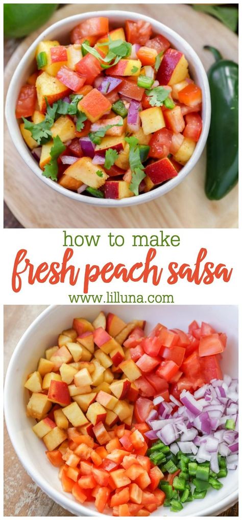 Fresh Kitchen Recipes, Easy Fresh Recipes, Fresh Summer Recipes Dinners, Recipes With Peaches Dinner, Summer Fresh Recipes, Summer Dinner Recipes Fish, Fresh Fruit Ideas, Peach Lunch, Summer Supper Ideas