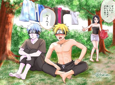 #wattpad #teen-fiction A story about how something so upsetting could turn into something so greatly unexpected. When Boruto dad couldn't show up to his birthday. Boruto gives into the fact that no one cares or loves him at all. With then Sarada stepping into letting him know that she acknowledge him more then an one... Baruto Manga, Boruto Characters, Boruto And Sarada, Naruto Teams, Anime Ninja, Naruto Drawings, Sasuke Sakura, Uzumaki Boruto, Naruto Sasuke Sakura