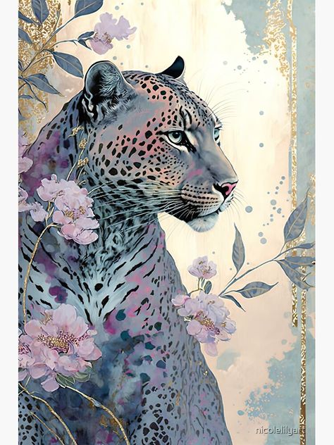 Leopard Print Painting, Digital Art Software, Leopard Painting, Animals Painting, Leopard Art, Animal Artwork, Modern Art Paintings, Arte Inspo, Animals Artwork