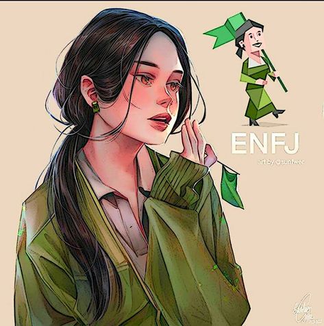 Enfj Wallpaper, Enfp Female, Enfj Female, Enfj Aesthetics, Enfj Fanart, Mbti Fanart, Enfj Personality, Enfj T, Mbti Relationships