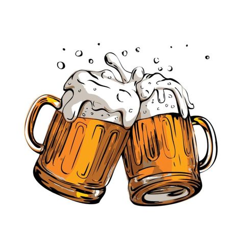 Cheers to Friends beer SVG digital download. Vector illustration of beer, mug, and clink glasses. Suitable for t-shirts, mugs, and other Area And Perimeter Worksheets, Beer Cartoon, Raffle Tickets Template, Coffee Quote Svg, Beer Icon, Beer Merchandise, Boda Mexicana, Quilting Templates, Dog Coloring Page