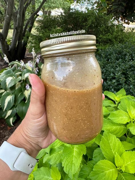 Simple Homemade Salad Dressing... - kristysketolifestyle | Facebook Grey Poupon Salad Dressing, Simple Homemade Salad Dressing, Easy Homemade Salad Dressing, Grey Poupon, Keto Salads, Easy Salad Dressing, Easy Salad, Homemade Salads, Homemade Salad Dressing