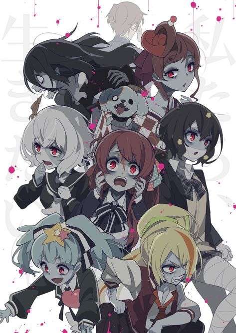 Zombieland Saga Junko Konno, Anime Zombie, Saga Art, Zombie Land Saga, Zombie Land, Zombieland Saga, Goblin Slayer, Zombie Art, Kobayashi San