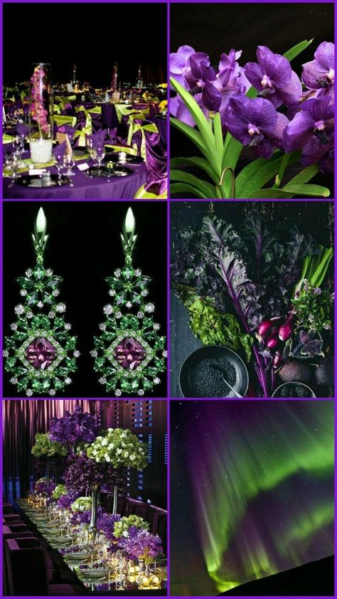 Royal Purple And Green Wedding Theme, Dark Purple And Green Wedding Theme, Purple And Emerald Green Wedding, Emerald Green And Purple Wedding, Blue Green Wedding Colors, Purple Indian Wedding, Emerald Wedding Dresses, Green Quinceanera Theme, Eddie Kingston