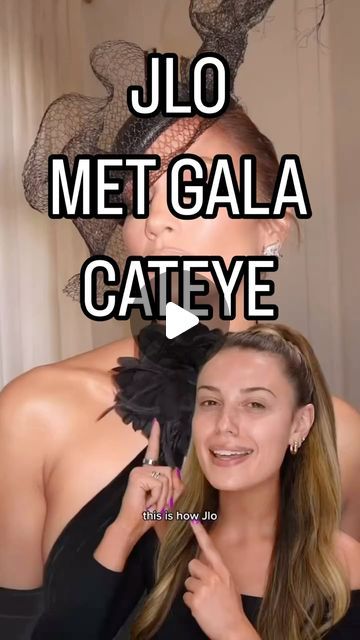 Jlo Makeup Looks, Cat Eye Makeup Look, Jlo Makeup, Fashion And Makeup, Cat Eye Makeup, Mesmerizing Beauty, Lights Camera Action, The Met Gala, Cat Eye