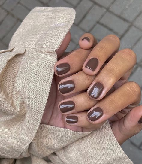 Nagellack Trends, Hair Skin Nails, Neutral Nails, Brown Nails, Manicure Y Pedicure, Classy Nails, Chic Nails, Fall Nails, Gilmore Girls