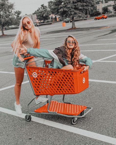 Shopping Cart, Target, Red