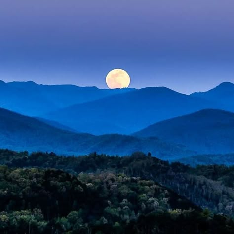 Jimmy Beals, Blue Ridge Mountain Life Smoky Mountain Photography, Mountain Scape Photography, Mountains At Night Painting, Blue Mountains Aesthetic, Smokey Mountains Aesthetic, Blue Mountain Aesthetic, Blue Ridge Mountains Tattoo, Blue Landscape Photography, Mountain Scenery Photography