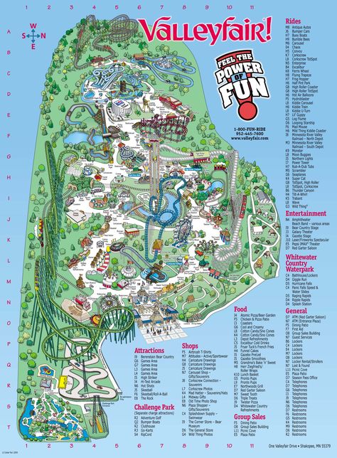 Valleyfair Map.  I love valley fair lots of fun days here Party Picture Ideas, Night Pool Party, Valley Fair, Best Amusement Parks, Summer Checklist, Fair Rides, Minnesota Nice, Leisure Pools, Great Wolf Lodge