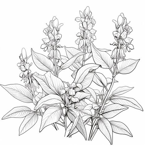 Procreate Salvia Flower Stamps 50 Salvia Flower Procreate Brushes Botanical Procreate Floral Procreate Nature Procreate Brushes - Etsy Nature Procreate, Floral Procreate, Salvia Flower, Flower Procreate, Procreate Floral, Procreate Sketching, Procreate Lineart, Procreate Painting, Procreate Illustration