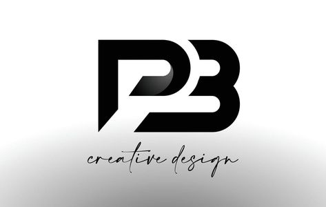 Pb Logo Design Letter, Pb Logo Design, Pb Logo, Place Logo, Web Tattoo, Church Graphic Design, Doodle On Photo, Visiting Card, Premade Logo Design