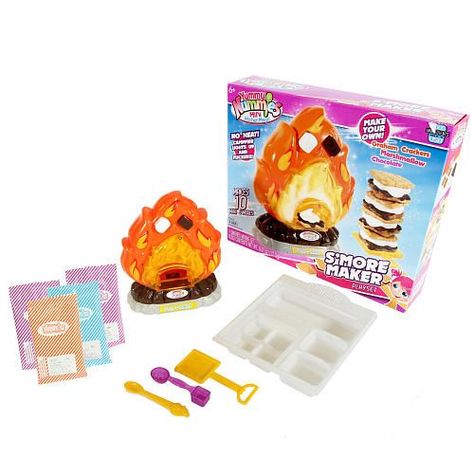 Yummy Nummies Mini Kitchen Magic Playset - S'mores Maker - Blip Toys - Toys "R" Us (microwave cooking ) #toysrus Yummy Nummies, Smores Maker, Kitchen Playset, Kitchen Magic, Microwave Cooking, Toys Toys, Tasty Foods, S'mores