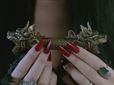 ✨PrincessChelRB✨ Morticia Addams 1991, Addams Family Nails, Addams Nails, Morticia Addams Aesthetic, Addams Family Tattoo, Addams Family 1991, Addams Aesthetic, Morticia Addams, The Addams Family