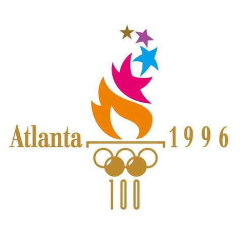 Arcade Template, Multi-sport Event, Olympic Logo, Atlanta Olympics, Sport Inspiration, Olympic Team, Summer Games, Summer Olympics, Identity Logo