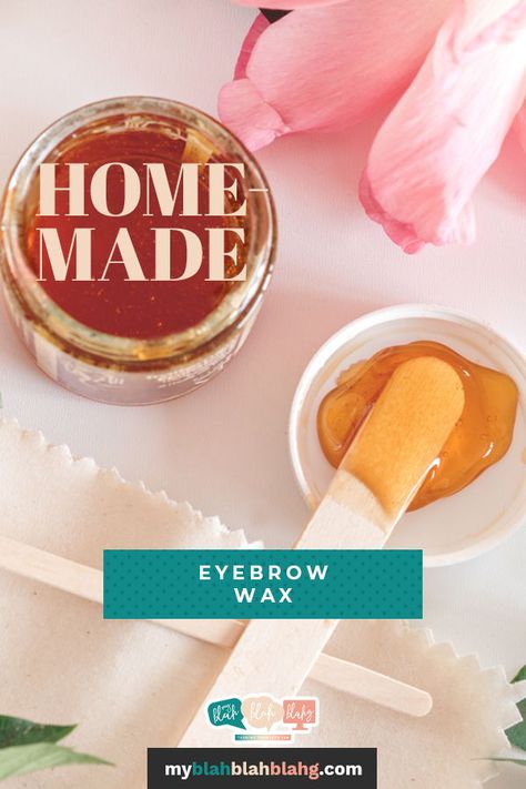 Three ingredients can take your brows from scary to runway in minutes with this simple homemade eyebrow wax recipe. #myblahblahblahg #simpleeyebrowwaxrecipe #easyeyebrowwaxrecipe #athomesalonrecipe Homemade Eyebrow Wax Recipes, Diy Eyebrow Waxing, Home Salon Ideas, Wax Recipe, Eyebrow Waxing, Eyebrow Wax, Bushy Eyebrows, Homemade Hair, Diy Wax