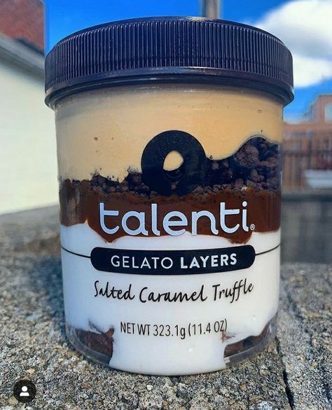 Talenti Gelato, Caramel Truffle, Period Kit, Food Wallpaper, Funny Boy, I Want To Eat, Food Obsession, Talenti Ice Cream, Salted Caramel