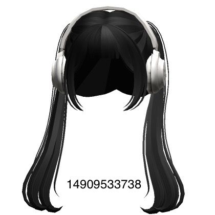 Hoodie Roblox, Roblox Hair, Cute Tshirt Designs, Code Roblox, Roblox Emo Outfits, Hair Codes, Y2k Hair, Roblox Code, Free T Shirt Design