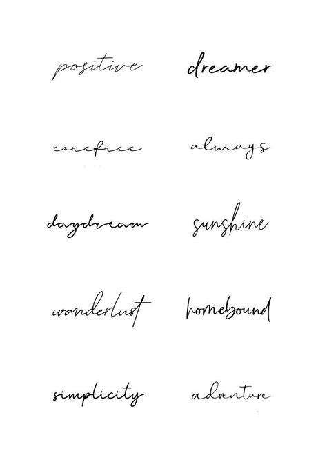 Minimalist Tattoo Sayings, Aesthetic One Word Tattoos, Quote Tattoos Font, Small Tattoo Phrases Simple, Nice Word Tattoo, Minimalistic Words Tattoo, Simple Written Tattoos, One Word Fine Line Tattoo, Tattoo Written Words