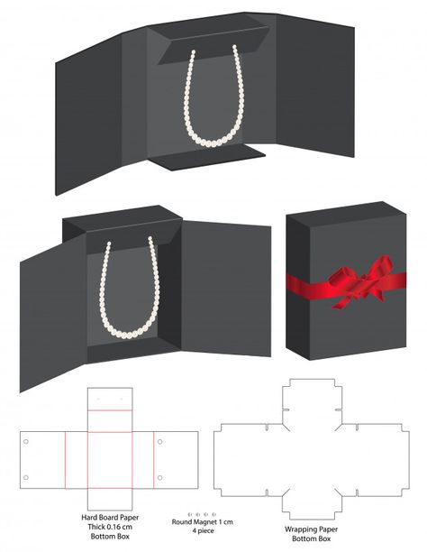 Box packaging die cut template design Earing Box Ideas, Packaging Necklace Ideas, Earring Display Cards Template, Diy Necklace Gift Box Ideas, Diy Earring Gift Box Packaging Ideas, Necklace Packaging Ideas Diy, Handmade Jewelry Packaging Ideas, Diy Necklace Packaging, Earring Box Template