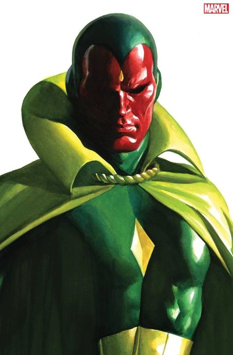 Vision Marvel, Univers Marvel, Marvel Comics Superheroes, Marvel Artwork, Alex Ross, Bd Comics, Ms Marvel, Marvel Vs, Superhero Art