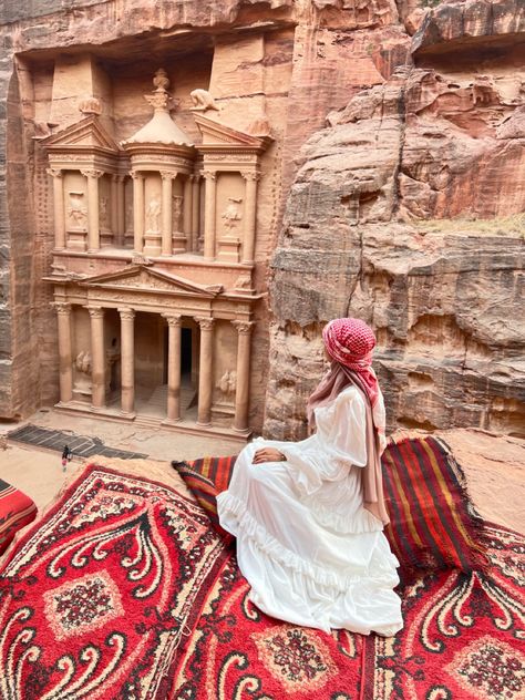 #jordan #petra Petra Jordan Aesthetic, Petra Jordan Photography, Jordan Country Aesthetic, Petra Aesthetic, Jordanian Culture, Montreal Vacation, Ancient Egypt History, Jordan Travel, Petra Jordan