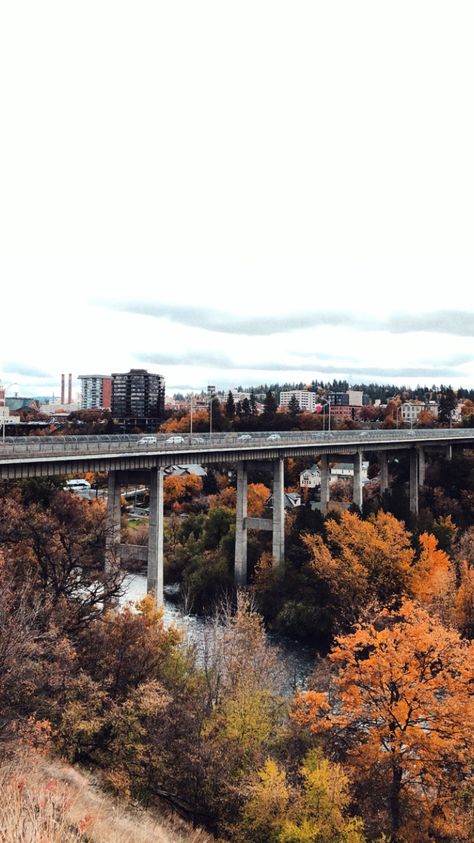 Spokane Aesthetic, Spokane Washington Aesthetic, Downtown Spokane, Spokane Washington, Evergreen State, Washington, Aesthetic Wallpapers, Water, Travel